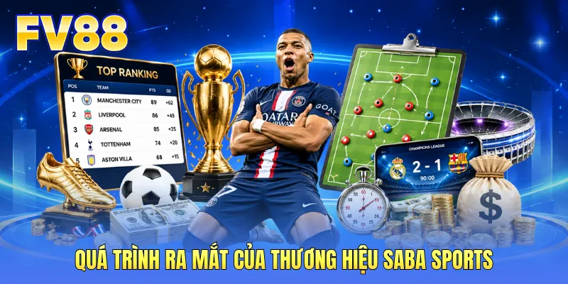 Quá trình ra mắt của thương hiệu SABA Sports Quá trình ra mắt của thương hiệu SABA Sports